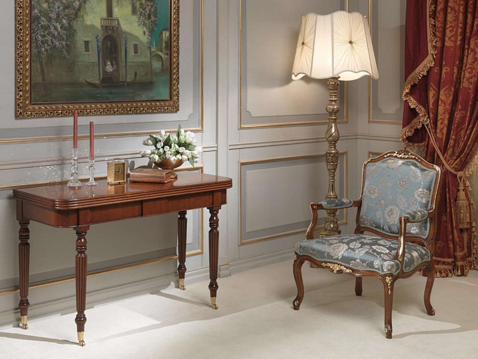 Стол-консоль Афина орех #80348558