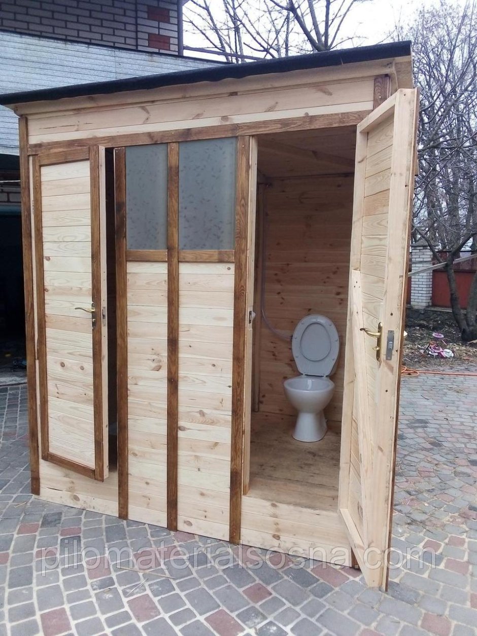 Садовый туалет с душем
