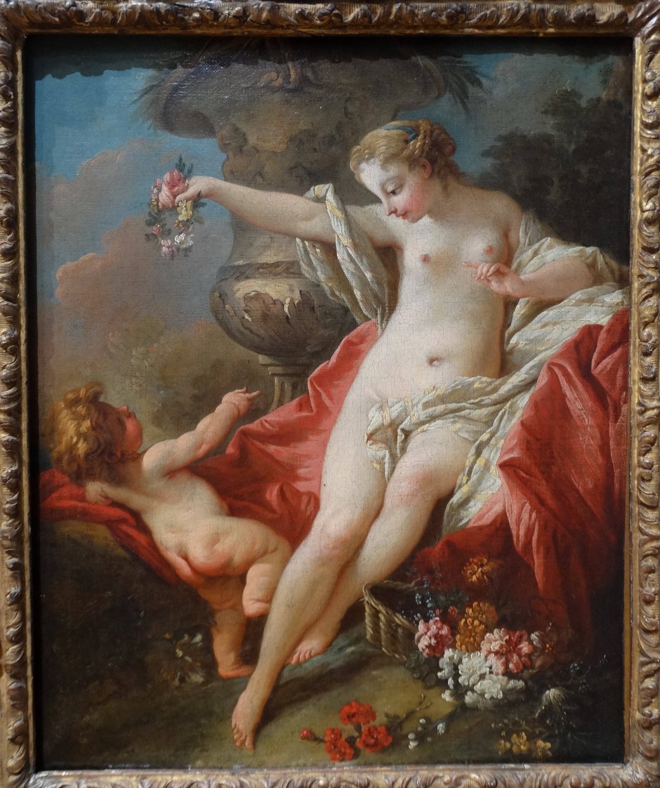 Франсуа Буше Венера утешающая Амура