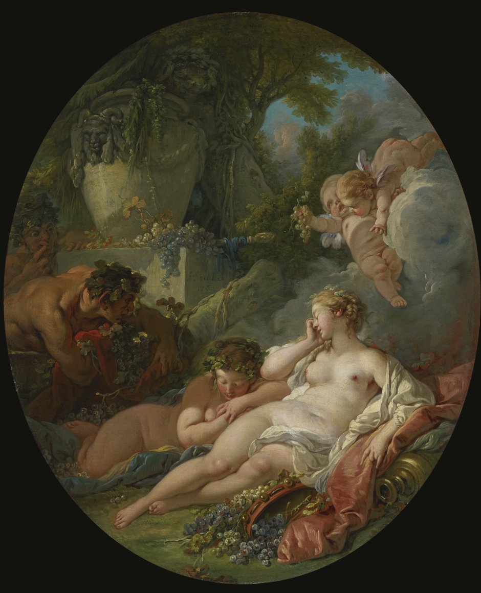 Картина Франсуа Буше Венера утешающая Амура