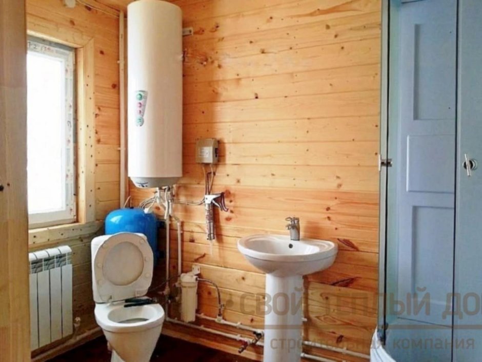 Туалет в дачном доме