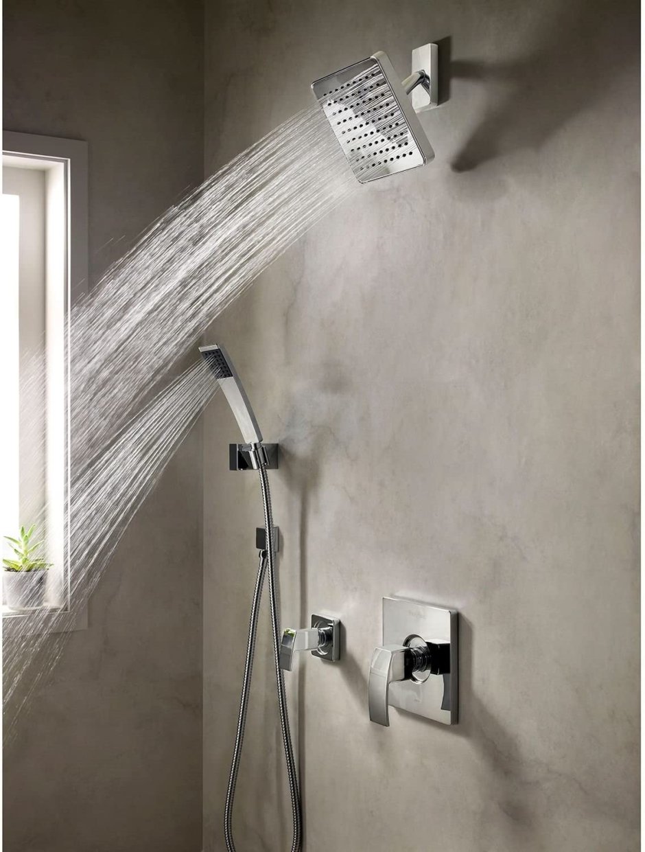 Душ для ванной никель