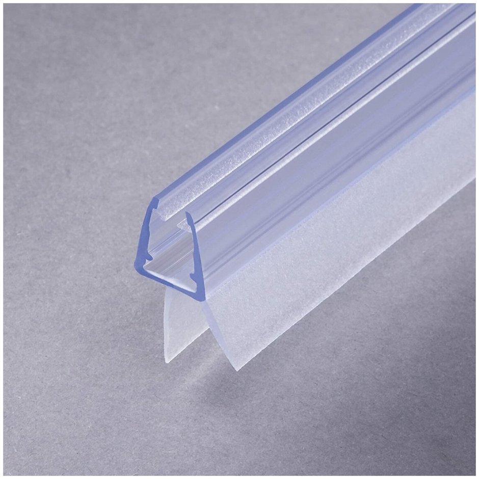 Уплотнитель Нижний для душевой кабины для стекла 6 мм