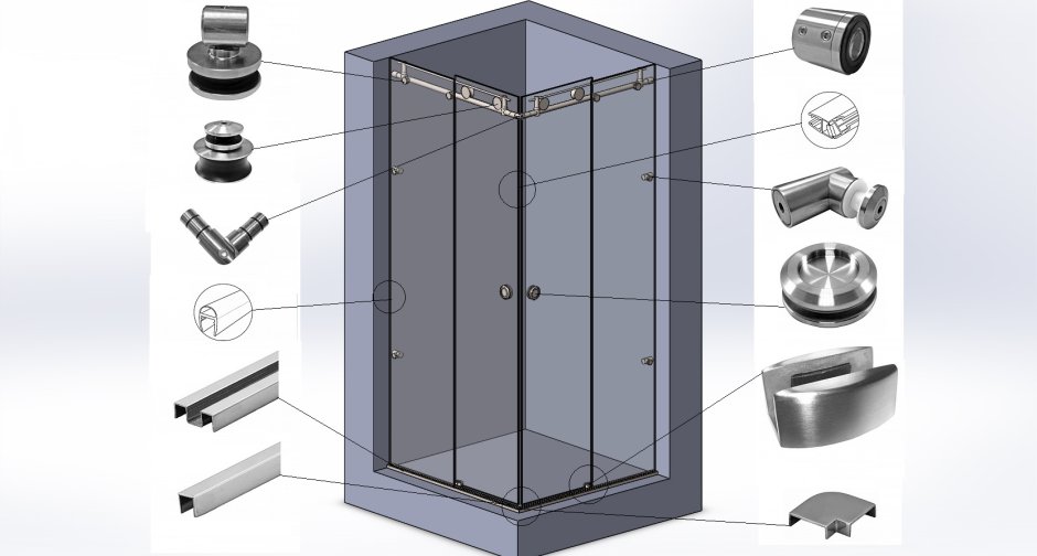 Протекает душевая кабинка