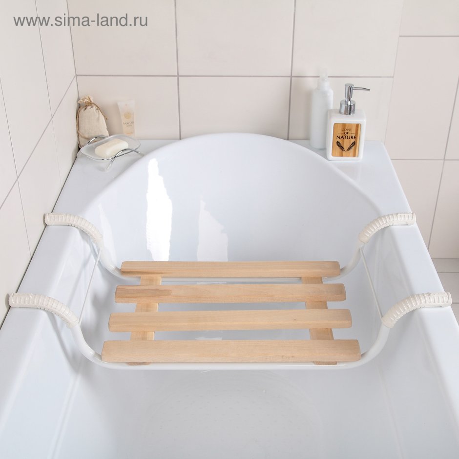 Ванночка для новорожденных с подставкой на ванну