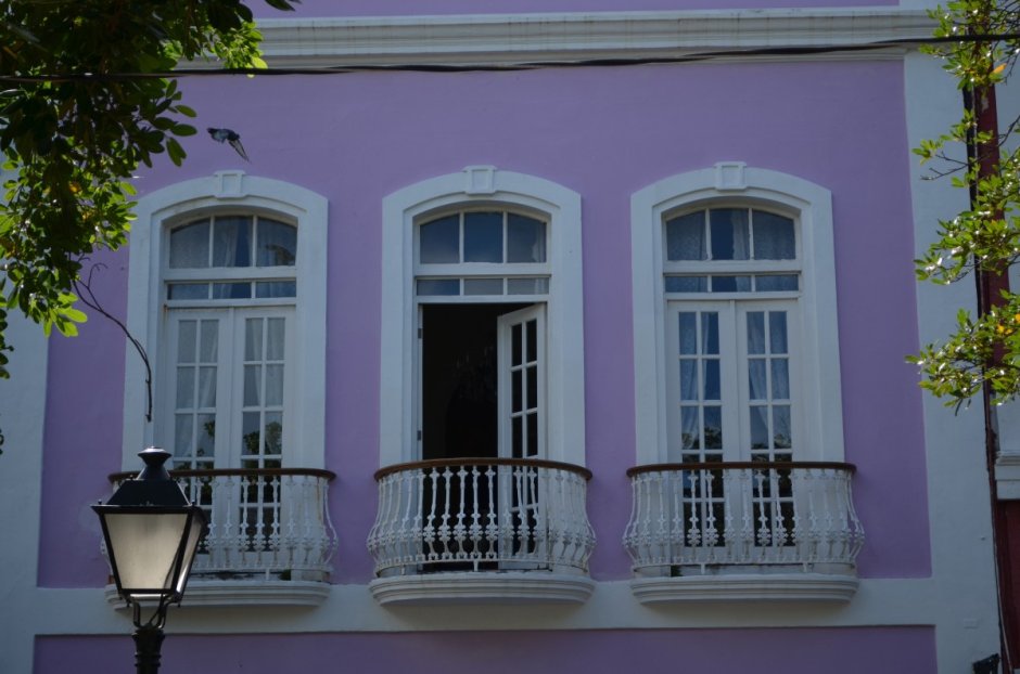 Фасады с французским балконом