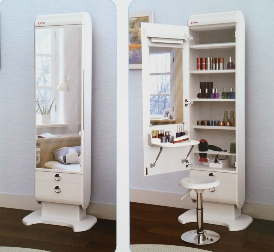 Шкаф для косметики с зеркалом