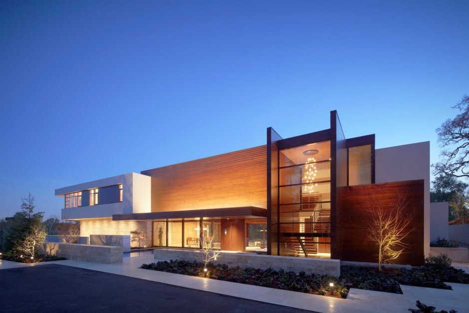 Модернистский дом в США частная архитектура