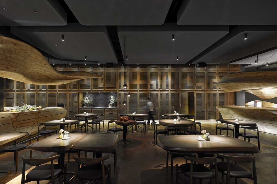 Концепция интерьера ресторана