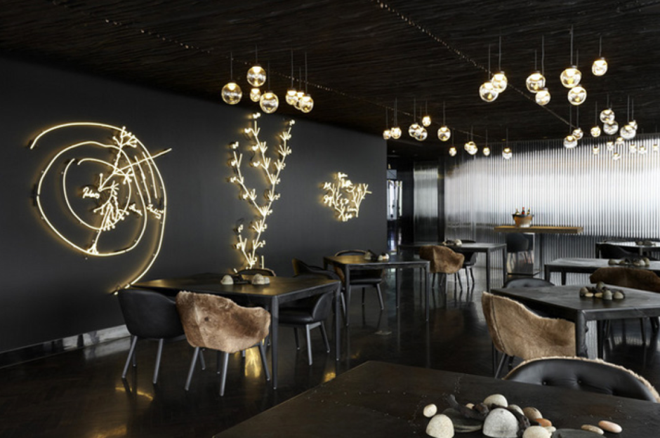 Креативный интерьер кафе