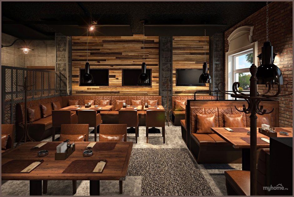 Кафе зал внутри