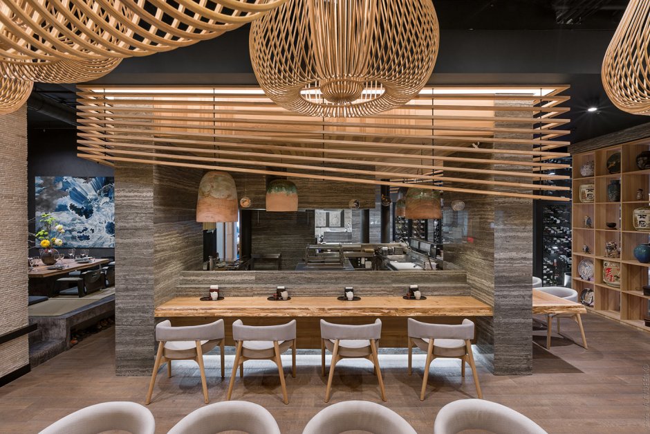 Дизайн ресторана дерево