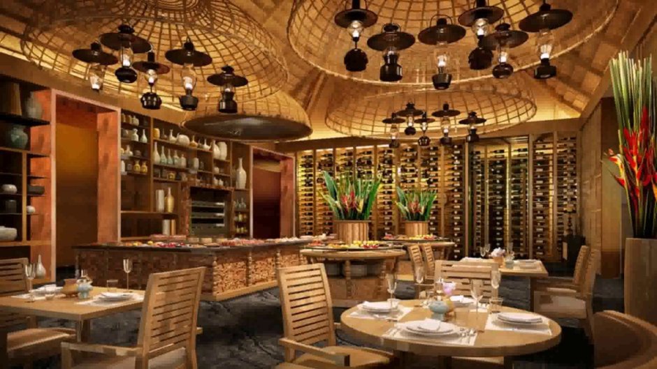 Ресторан в деревянном стиле