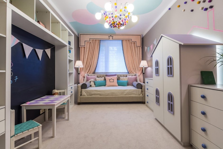 Дизайн комнаты для двоих детей