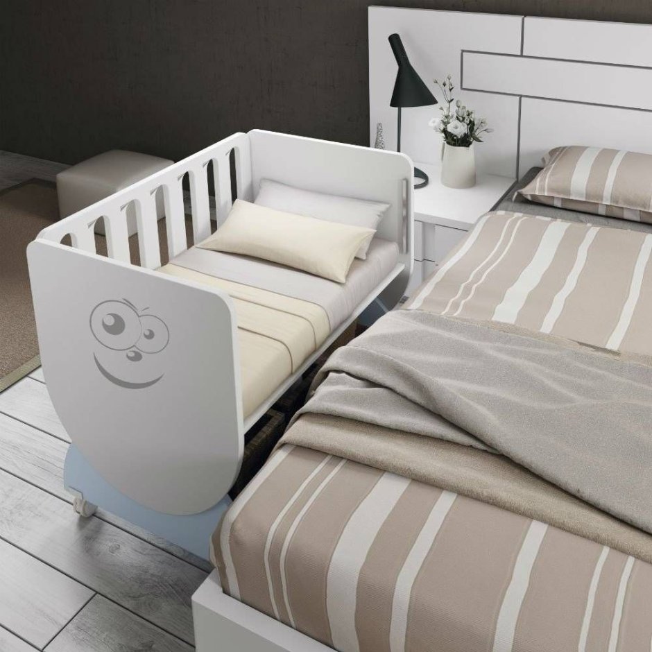 Приставная кровать для новорожденных