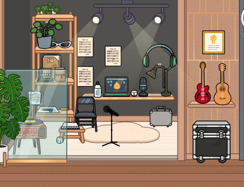 Тока бока Эстетика комнаты