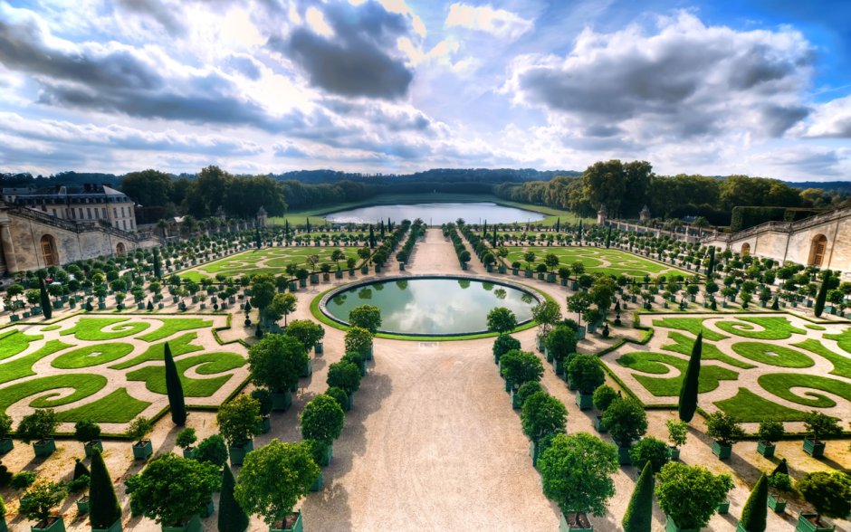 Версальский парк в Версальском Дворце