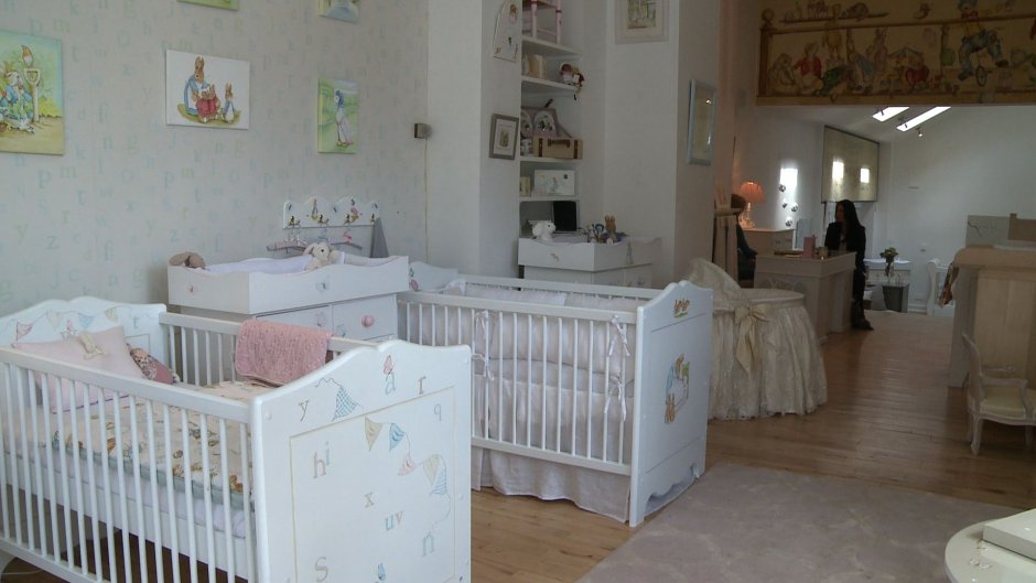 Спальное место для двойни