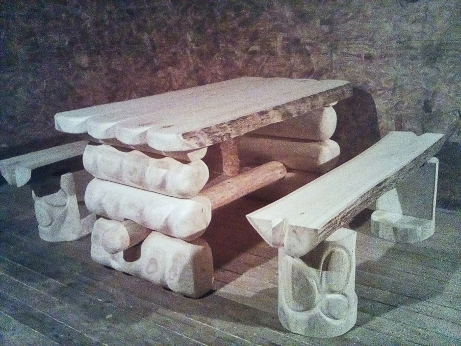 Мебель для бани из осины