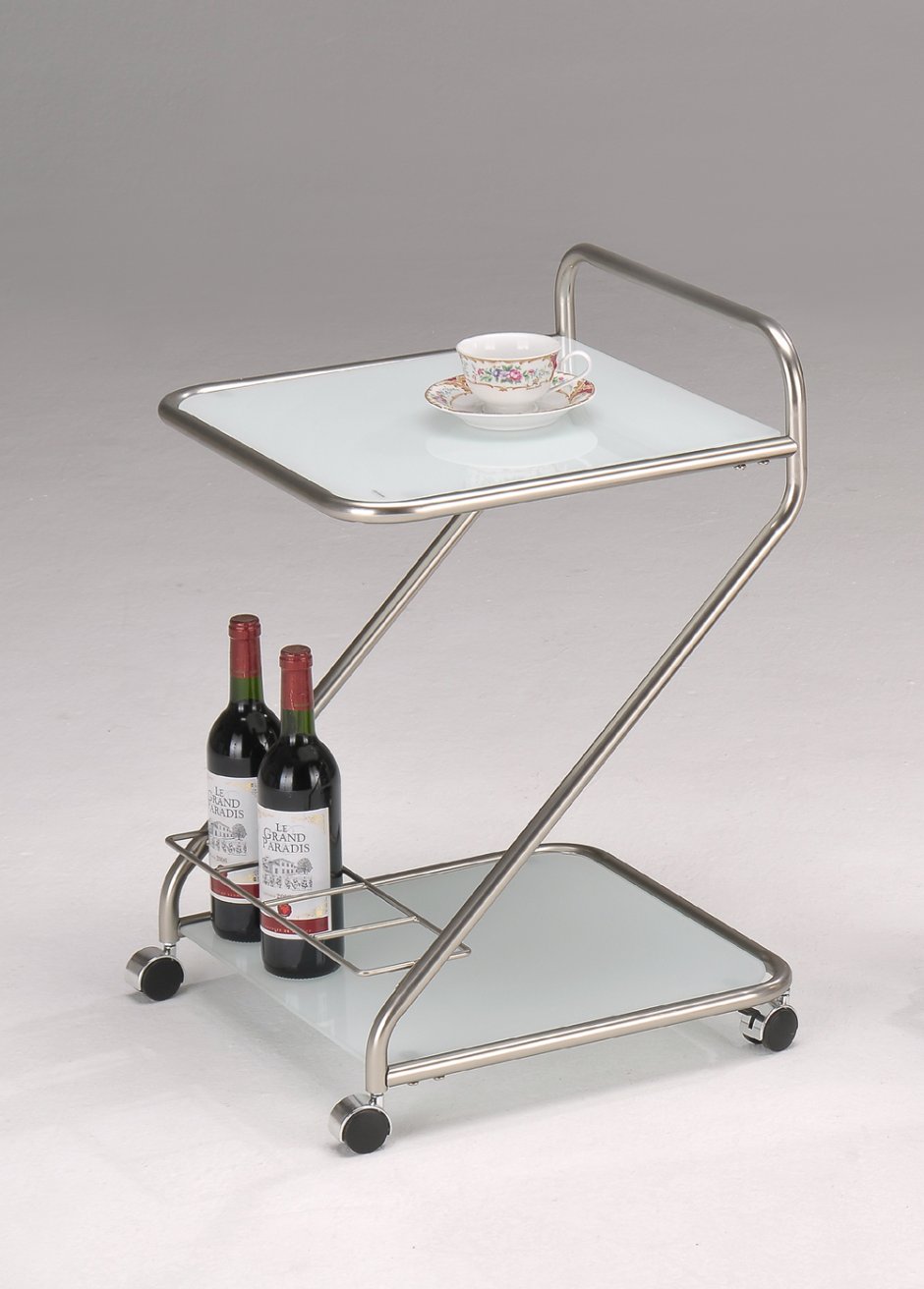 Сервировочный столик на колесиках SC 5103-BK
