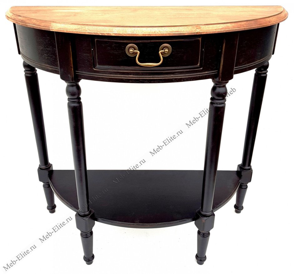 Столик пристенный полукруглый