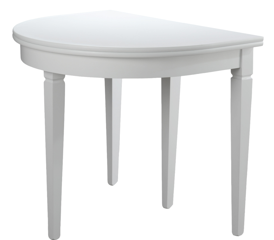 Журнальный столик полукруглый