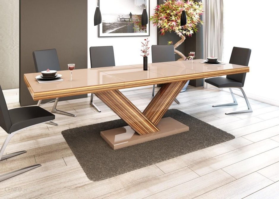 Современные столы из дерева