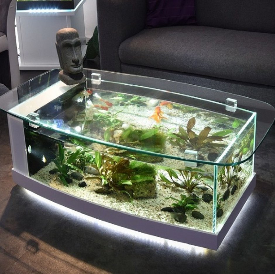 Стол аквариум