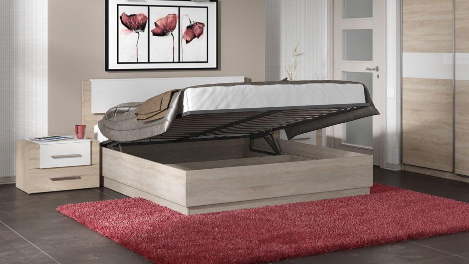 Кровать Ларго с подъемным механизмом