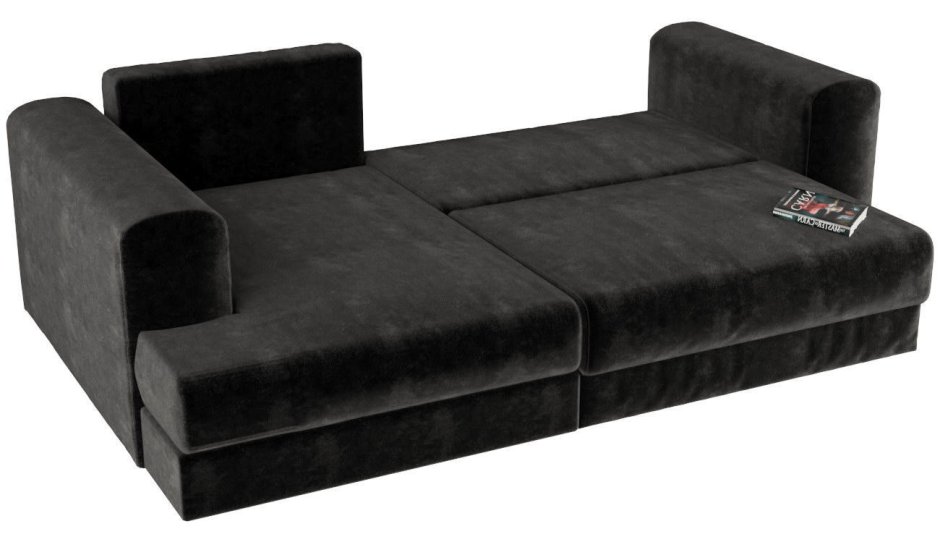 Угловой диван вельветовый