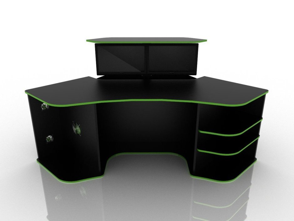 Письменный стол Skyland эргономичный с приставной тумбой set140-1 l + SC-3d.1
