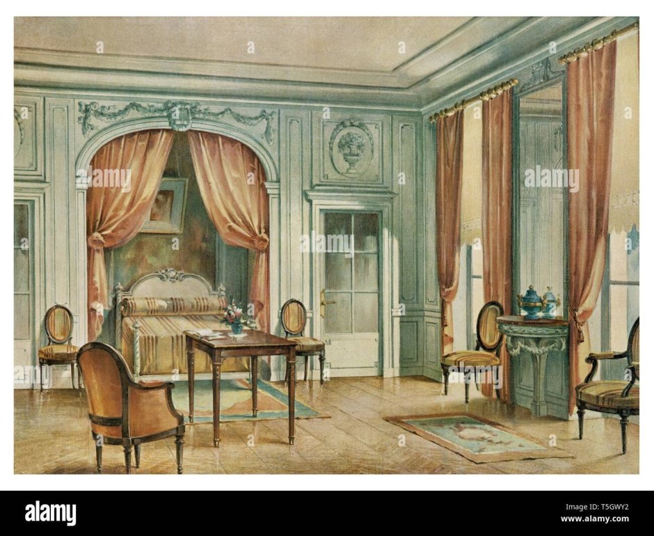Стиль Ампир 19 век комнаты