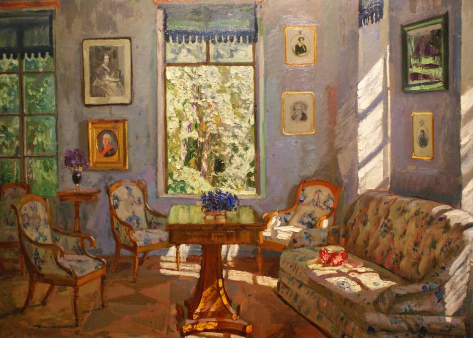 Станислав Жуковский интерьер