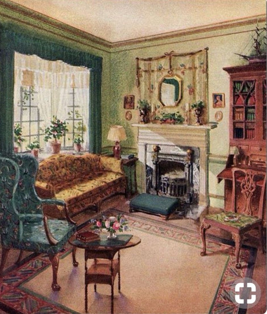 Интерьер 1930-х годов