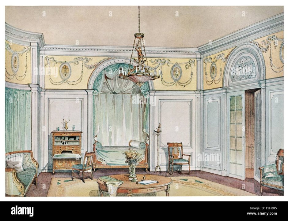 Стиль Ампир 19 век комнаты