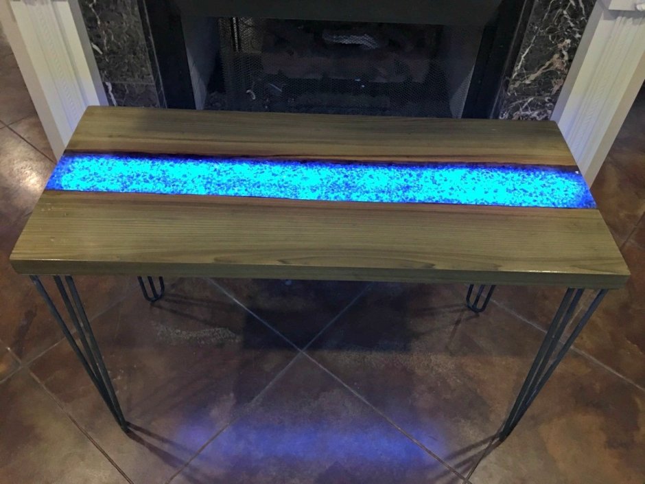 Коктейльные столы с подсветкой