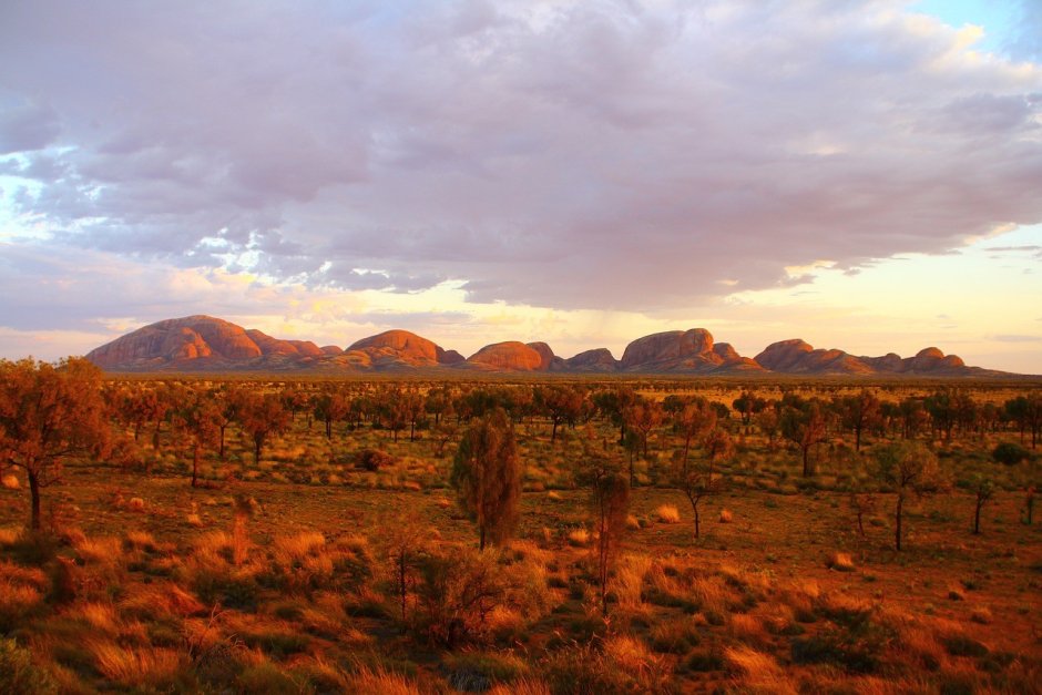 Национальный парк Австралии Улуру ката-Тьюта