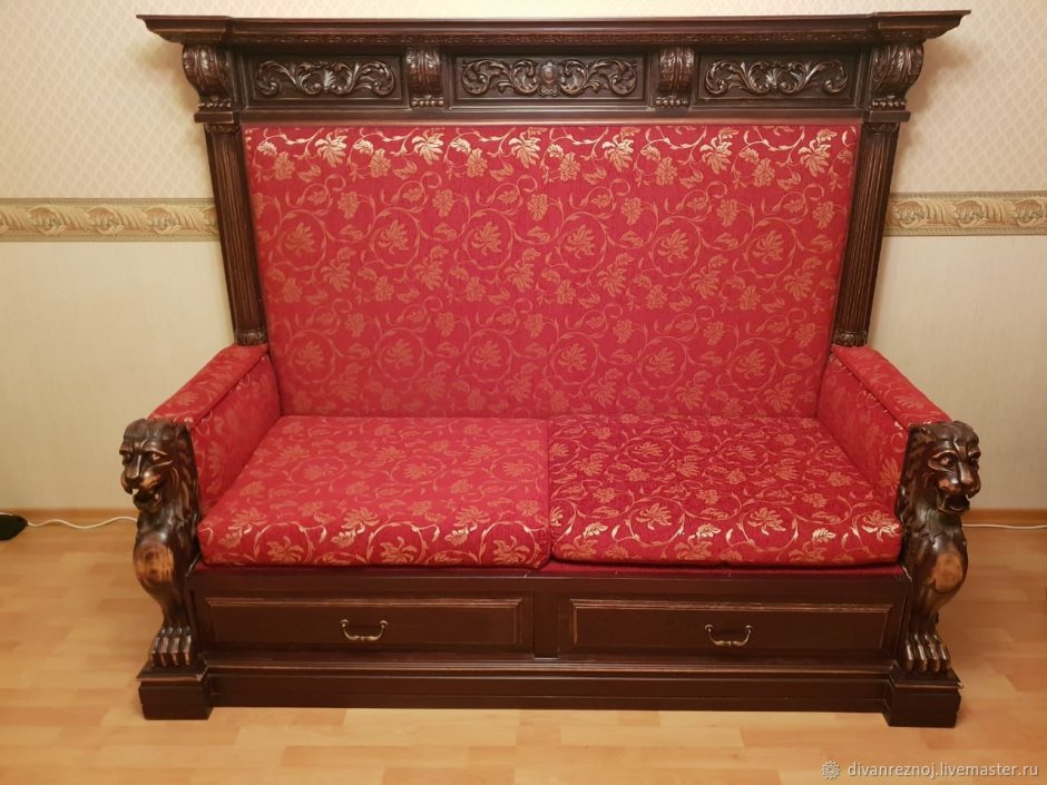 Голландский антикварный диван