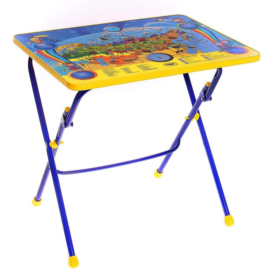 Комплект детской складной мебели со столом и стулом от 1,5 до 5 лет Дэми
