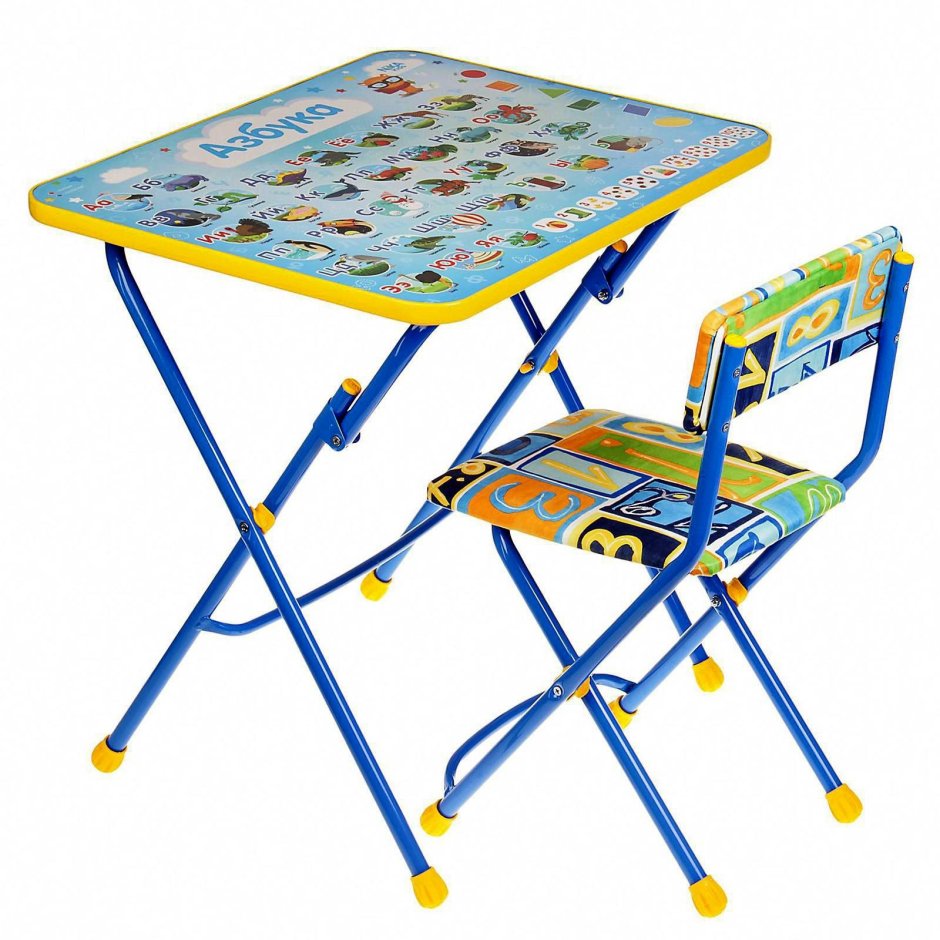 Детский стол стул рампульцель