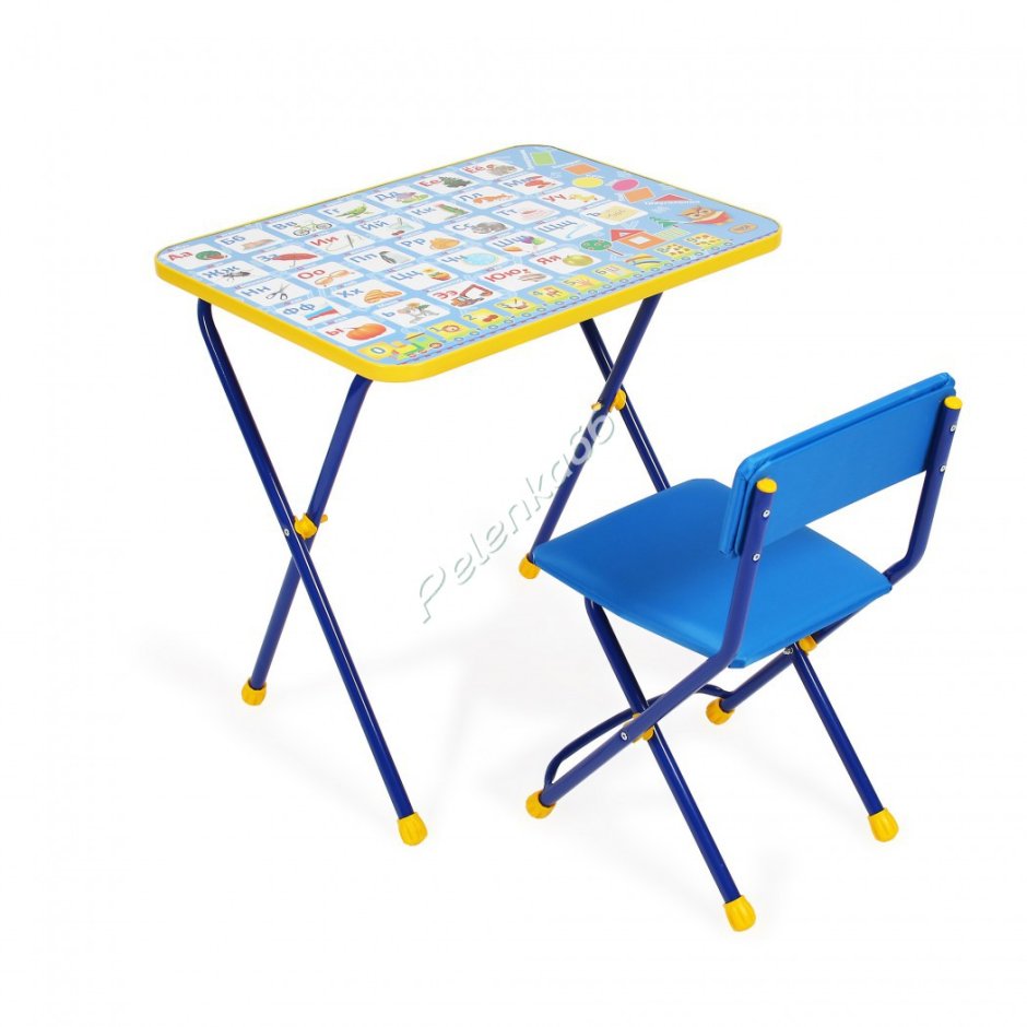 Комплект детской мебели Disney 2 "принцесса Disney"(стол 570+пен+стул мяг ) д2п