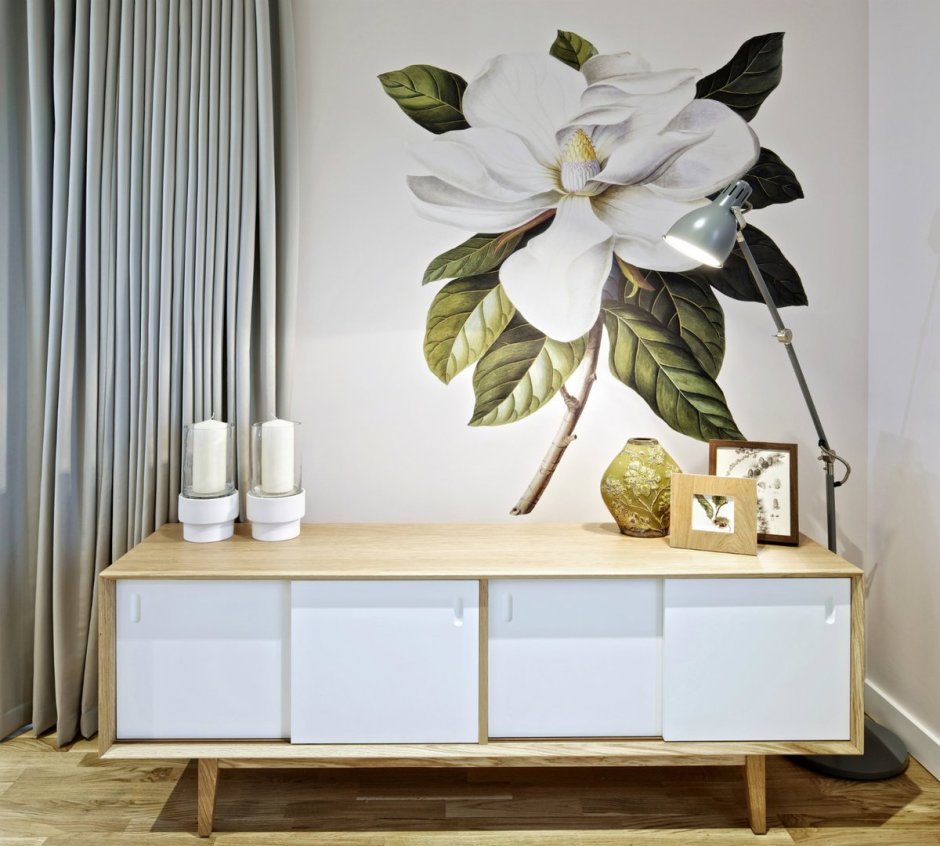 Магнолия дерево Wall Mural