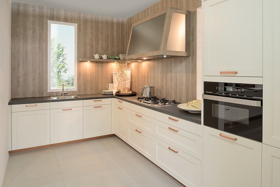 Цвет Магнолия в интерьере кухни фото