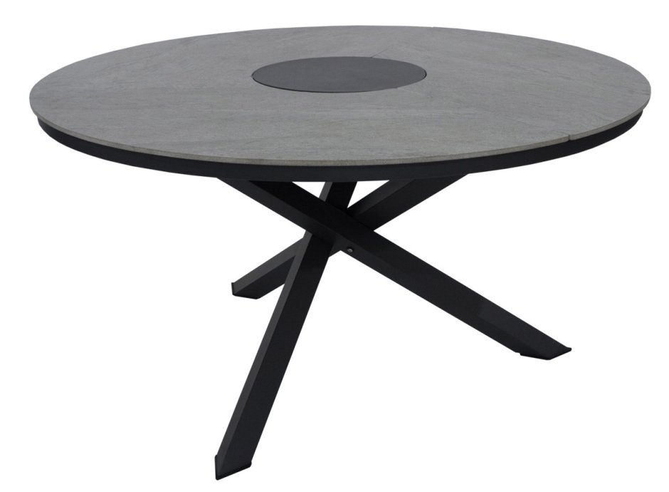 Круглый стол с керамической столешницей