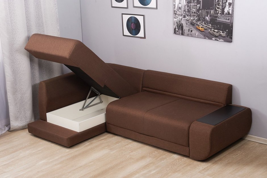 Модульный светлый диван