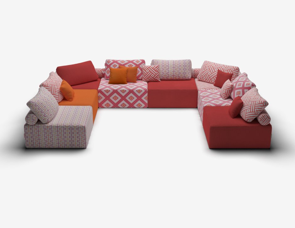 Модульный диван пазл