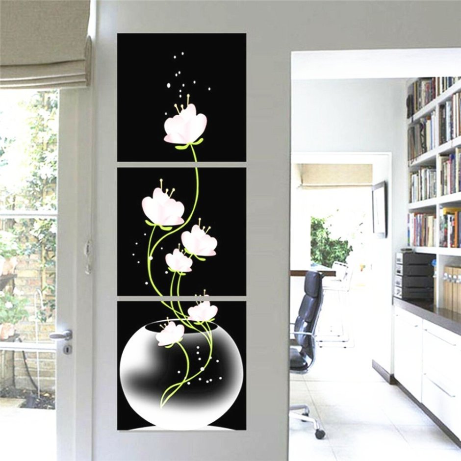 Вертикальное панно на стену