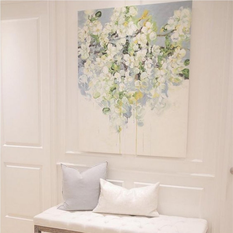 Картина в светлых тонах для интерьера