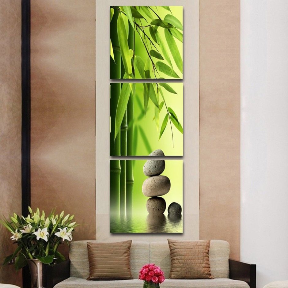 Вертикальное панно на стену