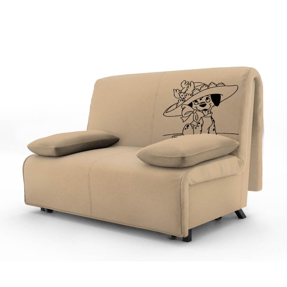Диван-кресло раскладное без подлокотников